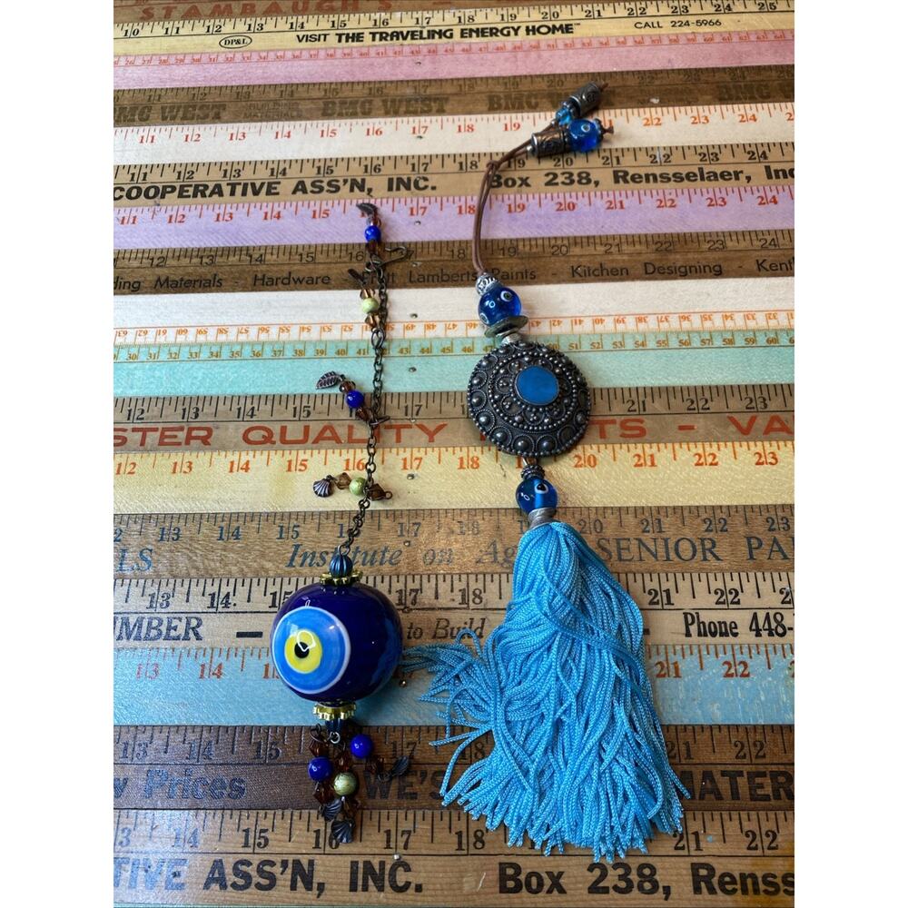 Evil Eye Protection Good Luck Charm Wall Hanging car pendant LOT 2 Turkish